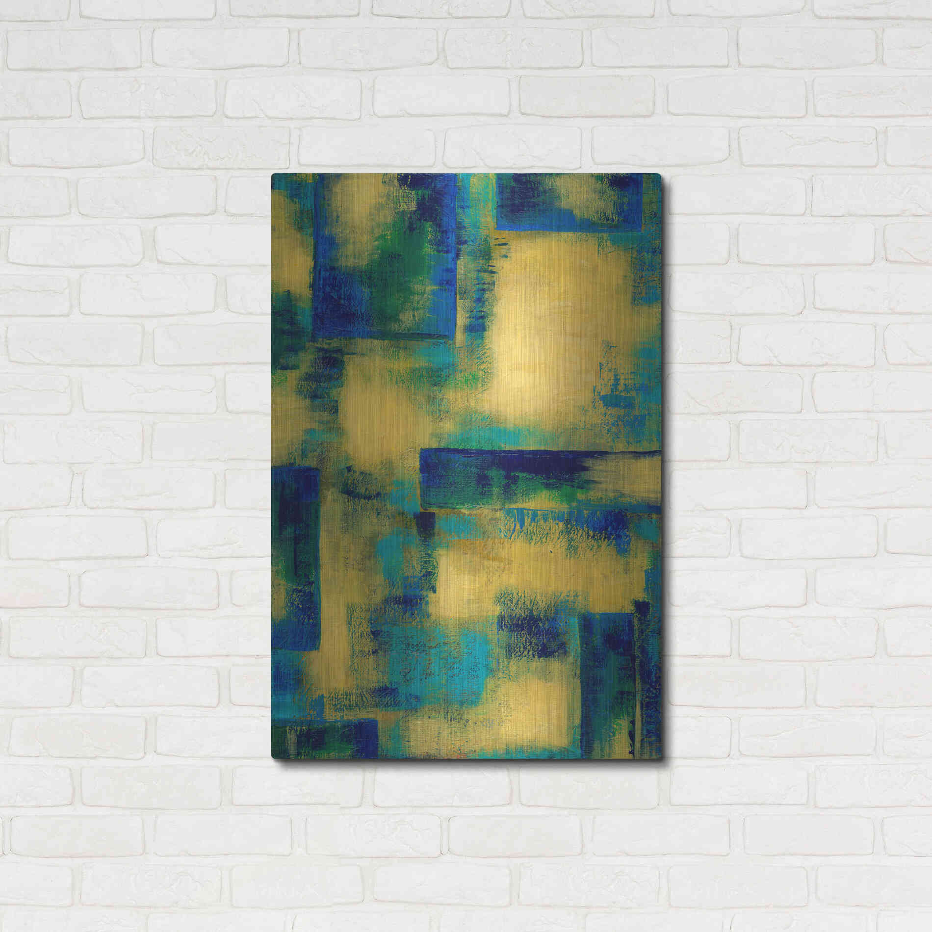 Luxe Metal Art 'Unconditional I' by Renee W Stramel, Metal Wall Art,24x36