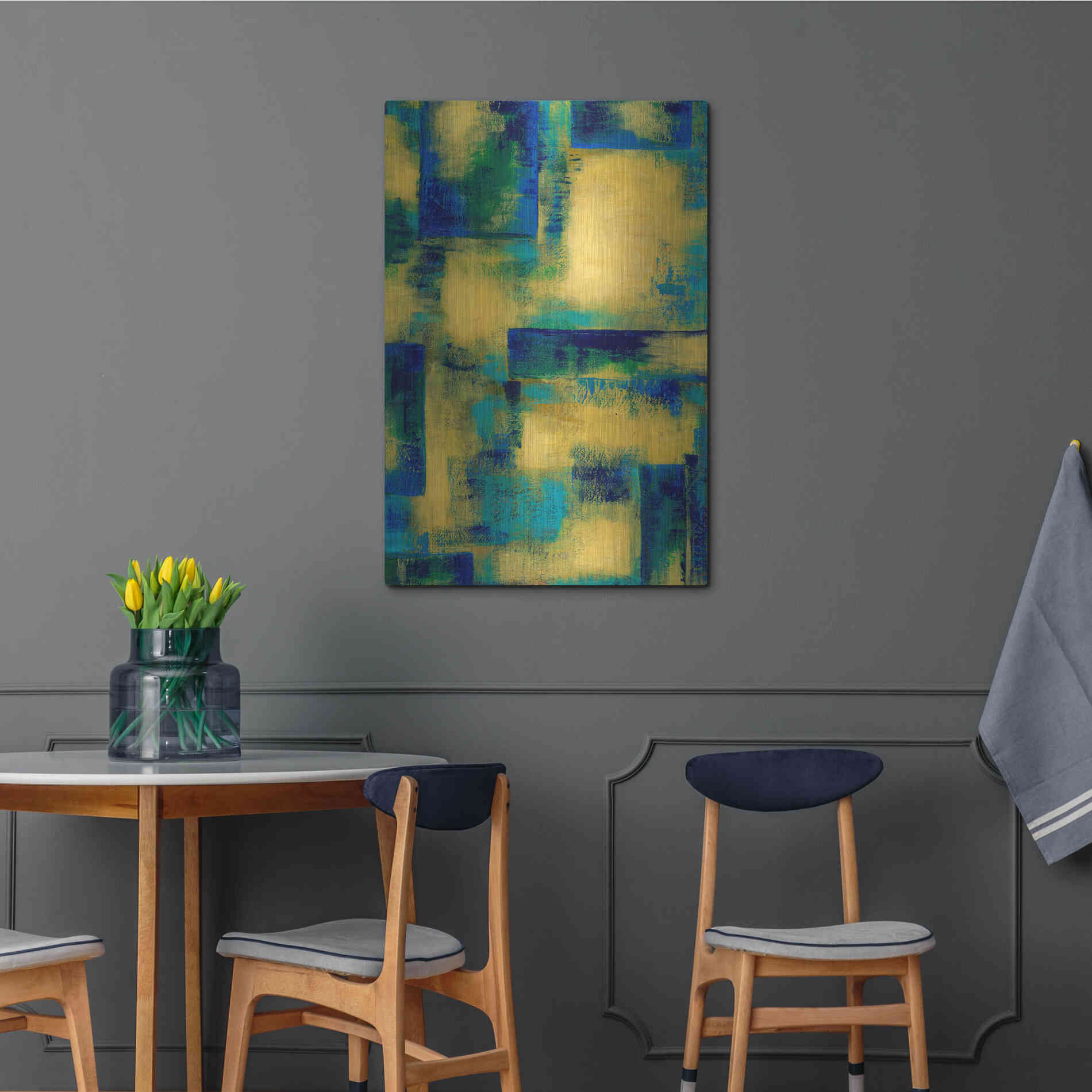 Luxe Metal Art 'Unconditional I' by Renee W Stramel, Metal Wall Art,24x36