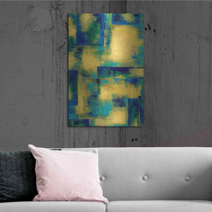 Luxe Metal Art 'Unconditional I' by Renee W Stramel, Metal Wall Art,24x36