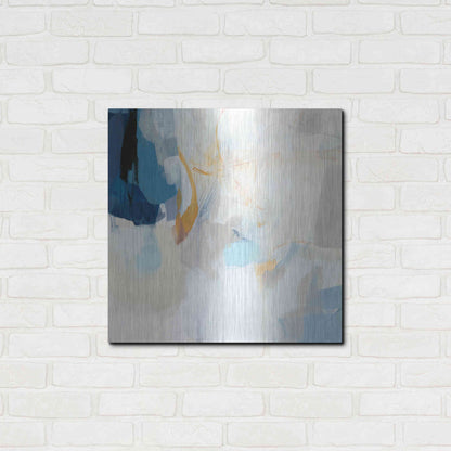 Luxe Metal Art 'Lost at Sea' by Christina Long, Metal Wall Art,24x24