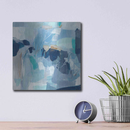 Luxe Metal Art 'Sweet Tuesday' by Christina Long, Metal Wall Art,12x12