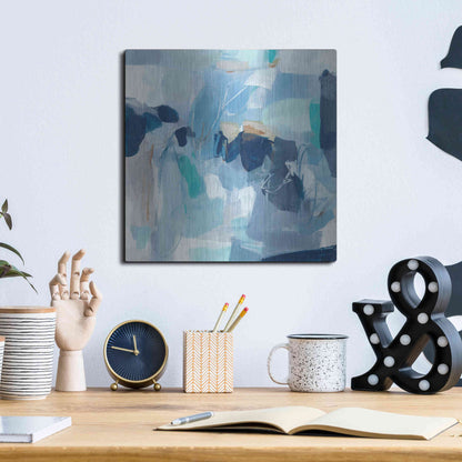 Luxe Metal Art 'Sweet Tuesday' by Christina Long, Metal Wall Art,12x12