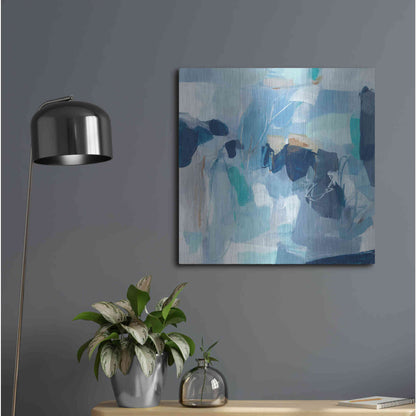 Luxe Metal Art 'Sweet Tuesday' by Christina Long, Metal Wall Art,24x24