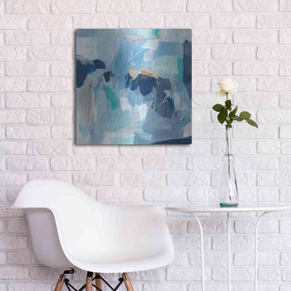 Luxe Metal Art 'Sweet Tuesday' by Christina Long, Metal Wall Art,24x24