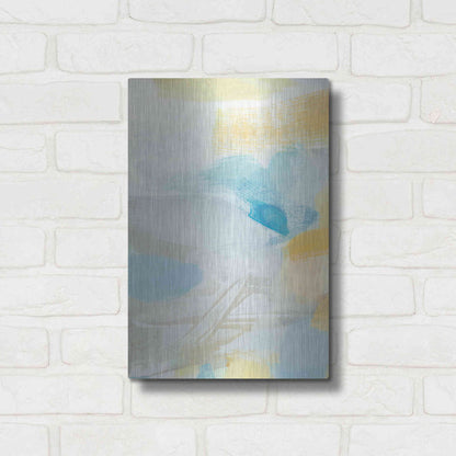 Luxe Metal Art 'Glimpse' by Christina Long, Metal Wall Art,12x16