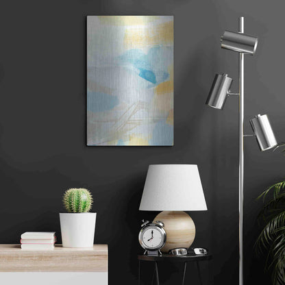 Luxe Metal Art 'Glimpse' by Christina Long, Metal Wall Art,16x24