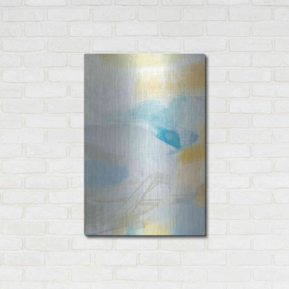 Luxe Metal Art 'Glimpse' by Christina Long, Metal Wall Art,24x36