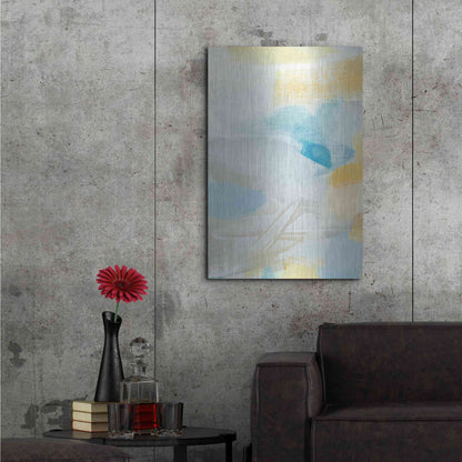 Luxe Metal Art 'Glimpse' by Christina Long, Metal Wall Art,24x36