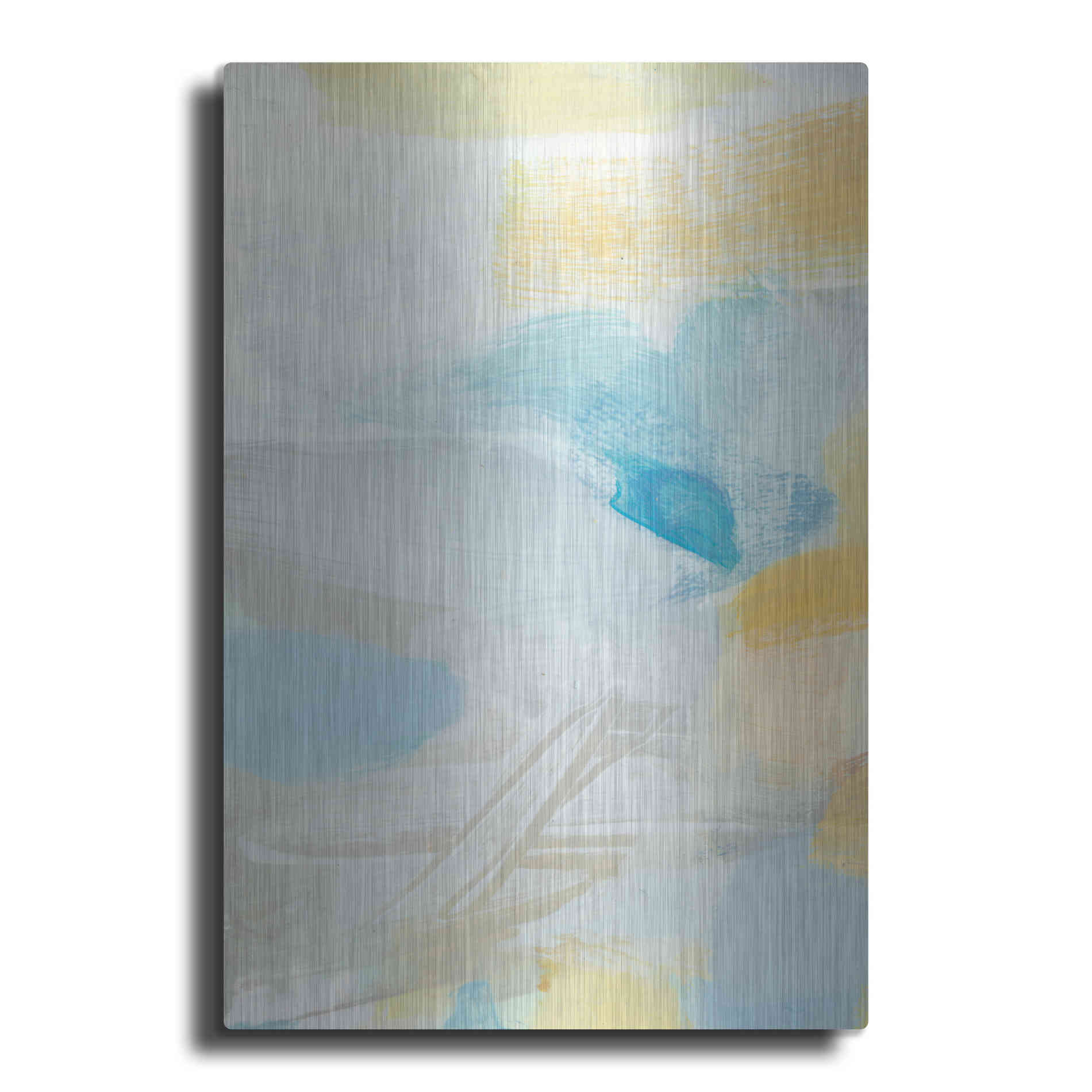 Luxe Metal Art 'Glimpse' by Christina Long, Metal Wall Art