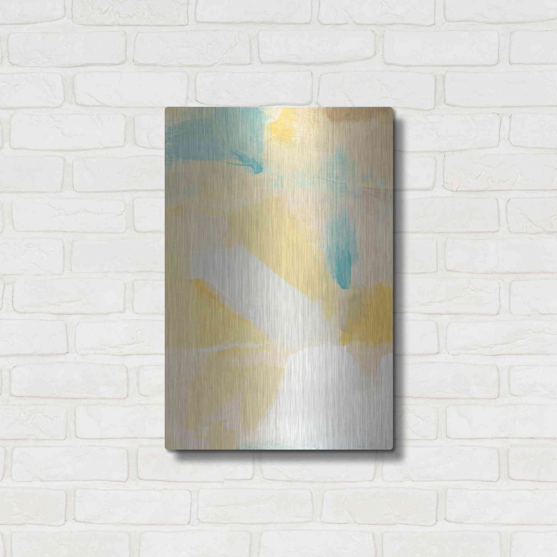 Luxe Metal Art 'Jules' by Christina Long, Metal Wall Art,16x24