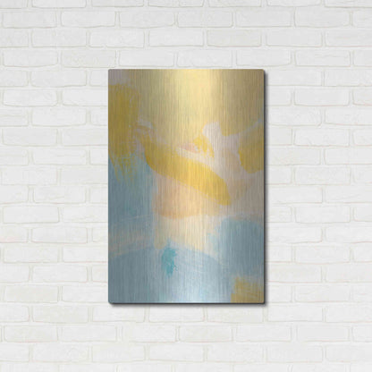 Luxe Metal Art 'Minted' by Christina Long, Metal Wall Art,24x36