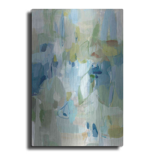 Luxe Metal Art 'Lakeside' by Christina Long, Metal Wall Art