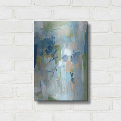 Luxe Metal Art 'Stillness' by Christina Long, Metal Wall Art,12x16