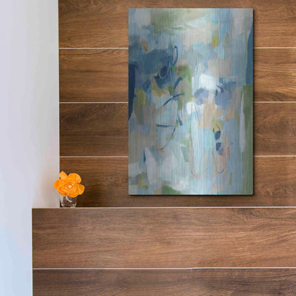 Luxe Metal Art 'Stillness' by Christina Long, Metal Wall Art,12x16