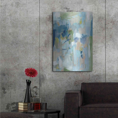 Luxe Metal Art 'Stillness' by Christina Long, Metal Wall Art,24x36