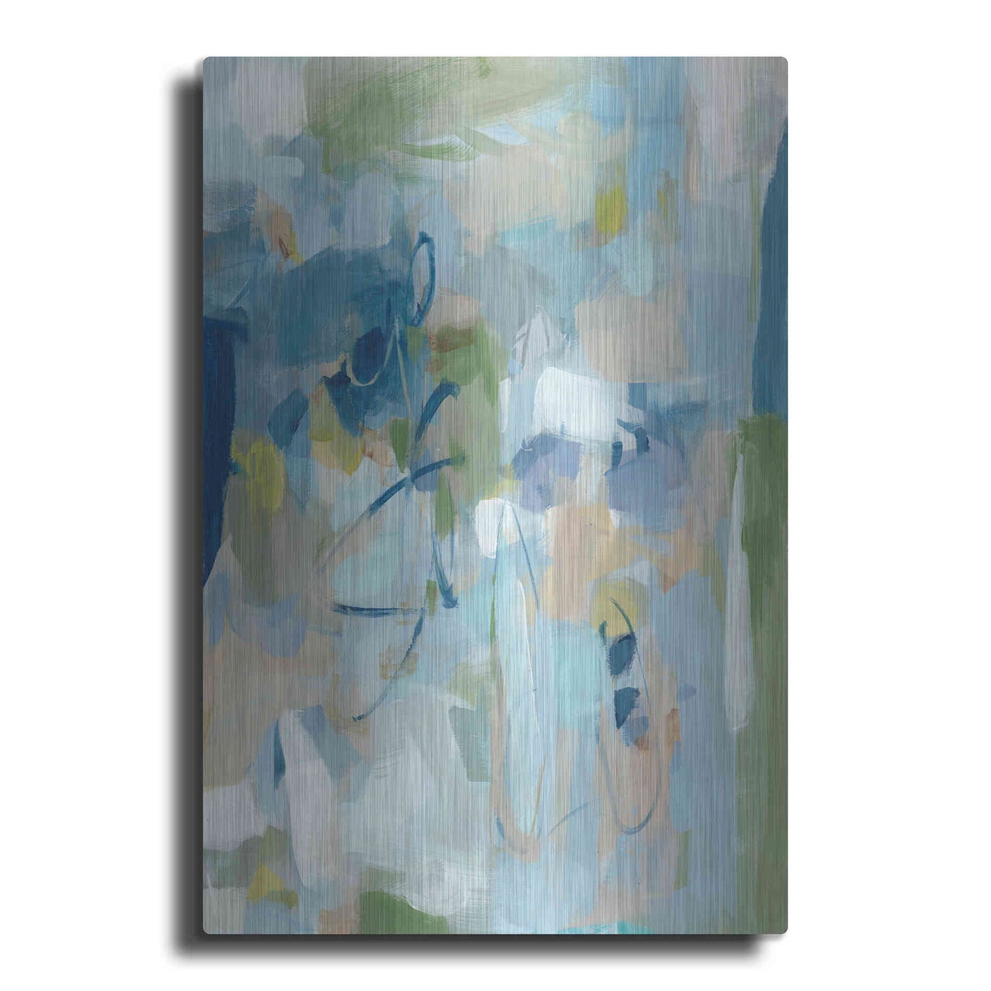 Luxe Metal Art 'Stillness' by Christina Long, Metal Wall Art