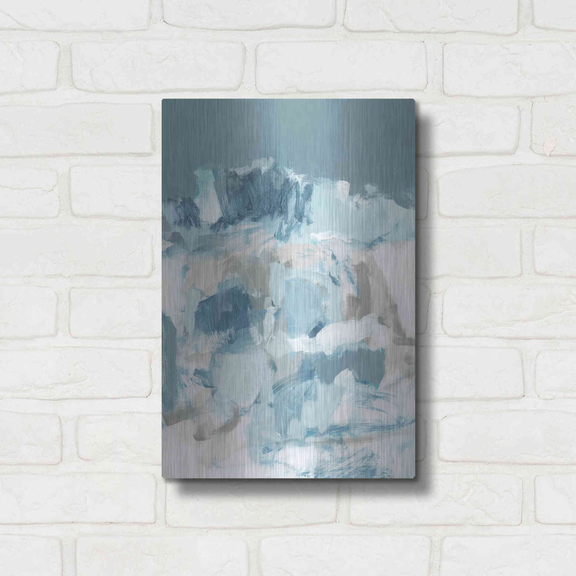 Luxe Metal Art 'August I' by Christina Long, Metal Wall Art,12x16