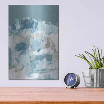 Luxe Metal Art 'August I' by Christina Long, Metal Wall Art,12x16