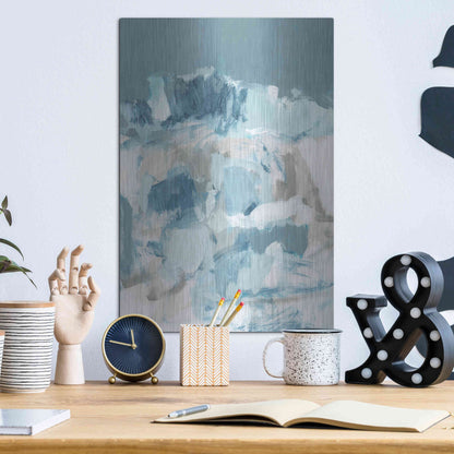 Luxe Metal Art 'August I' by Christina Long, Metal Wall Art,12x16