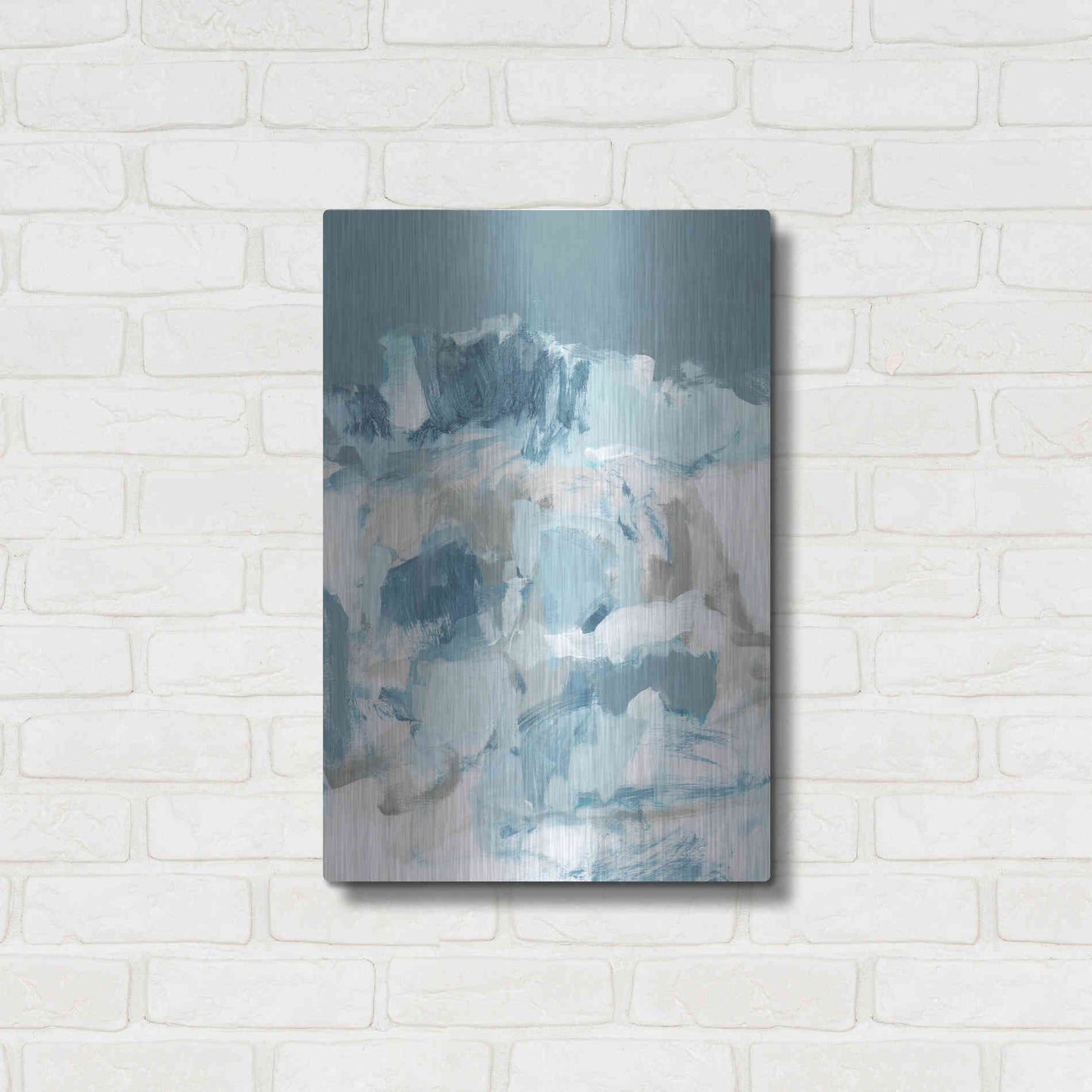 Luxe Metal Art 'August I' by Christina Long, Metal Wall Art,16x24