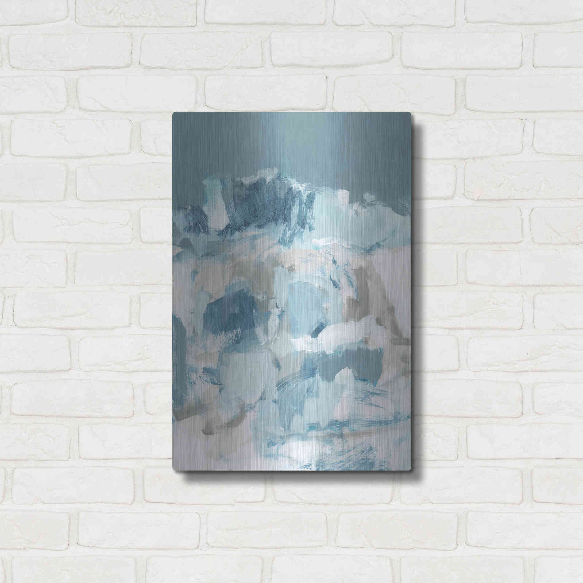 Luxe Metal Art 'August I' by Christina Long, Metal Wall Art,16x24