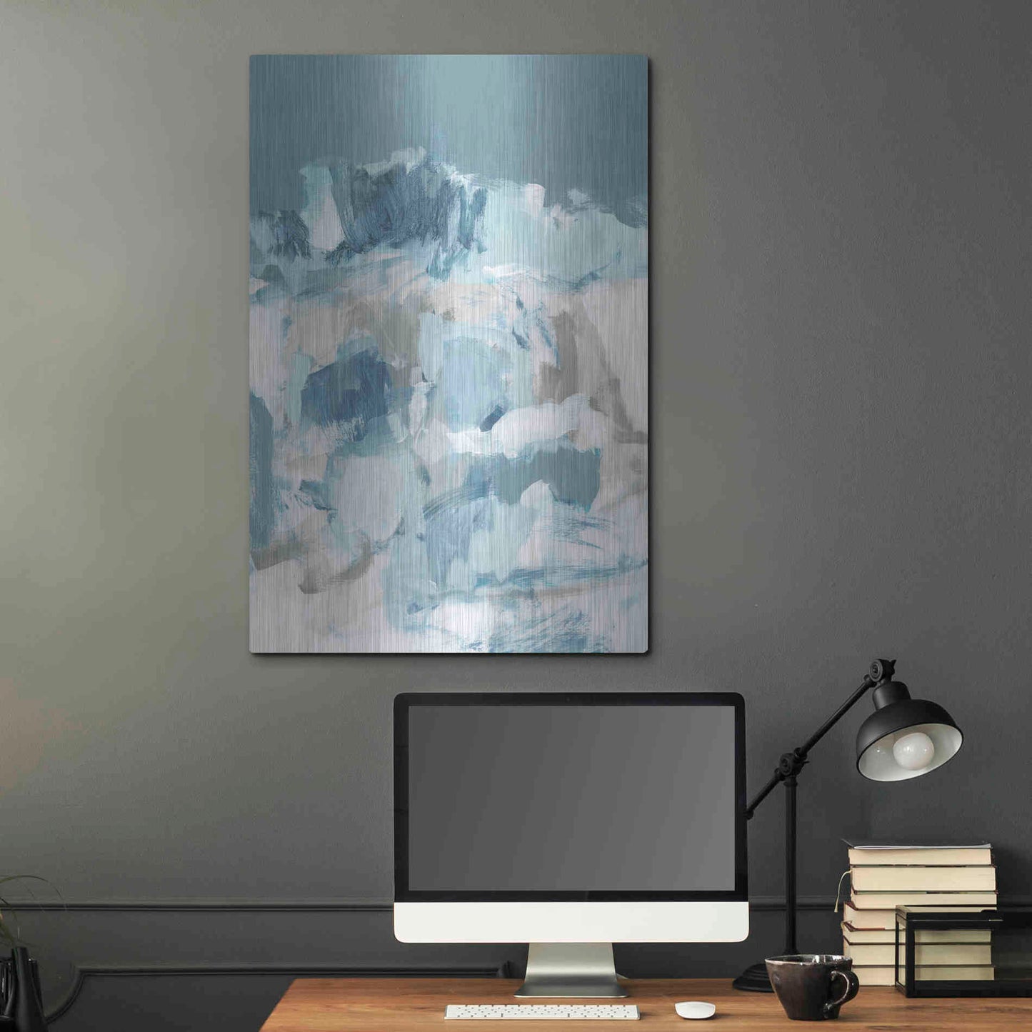 Luxe Metal Art 'August I' by Christina Long, Metal Wall Art,24x36