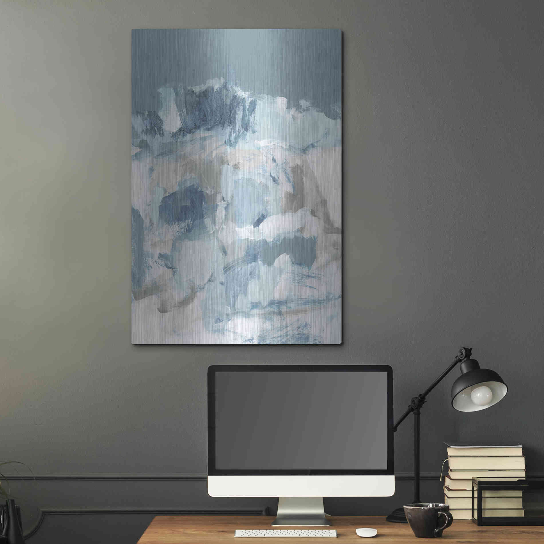 Luxe Metal Art 'August I' by Christina Long, Metal Wall Art,24x36