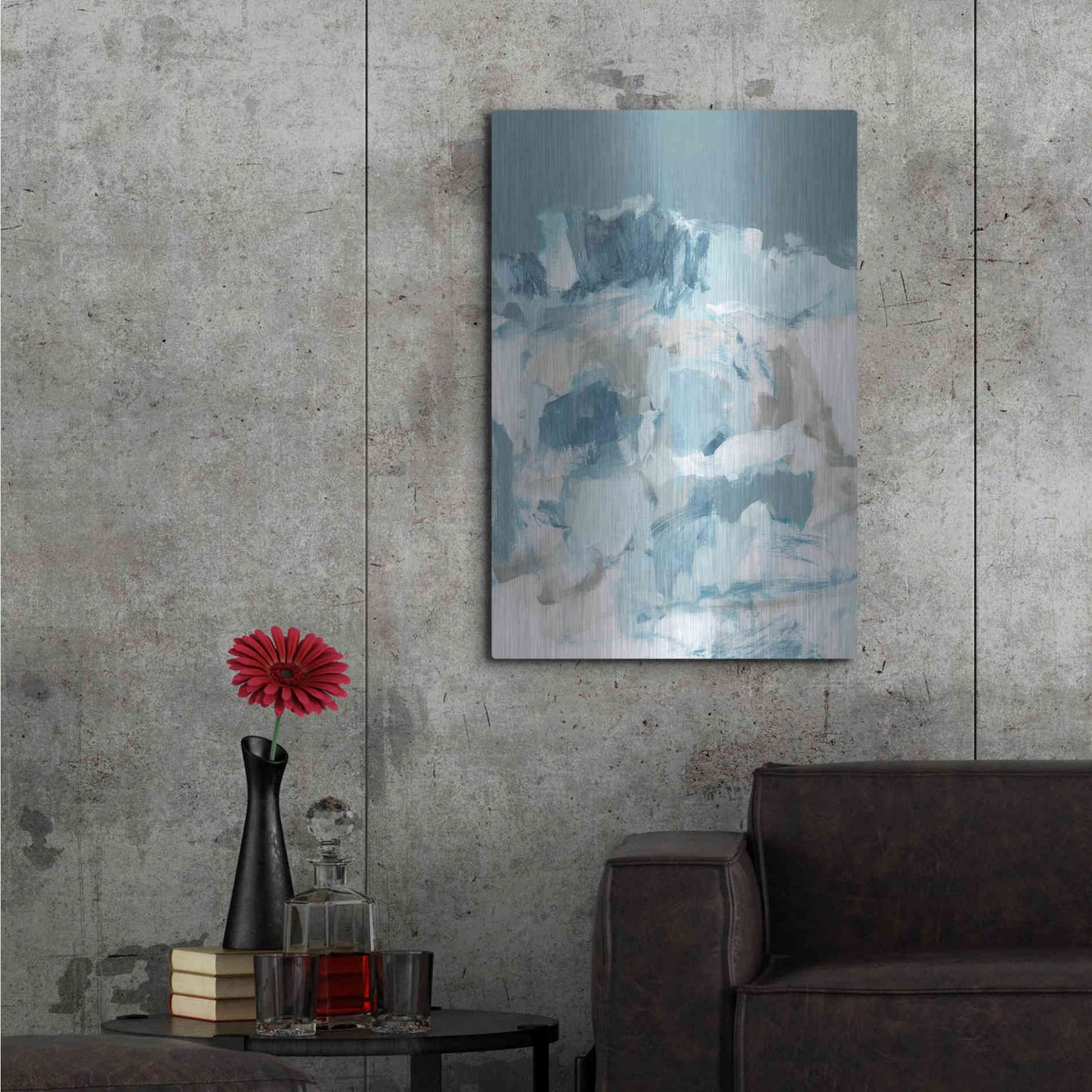 Luxe Metal Art 'August I' by Christina Long, Metal Wall Art,24x36