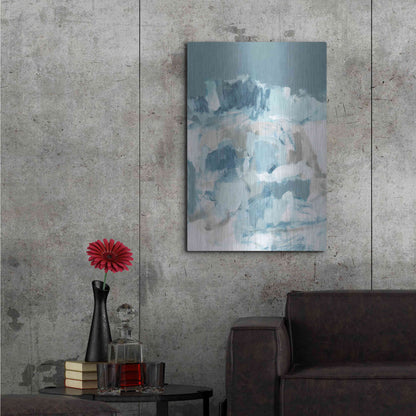 Luxe Metal Art 'August I' by Christina Long, Metal Wall Art,24x36