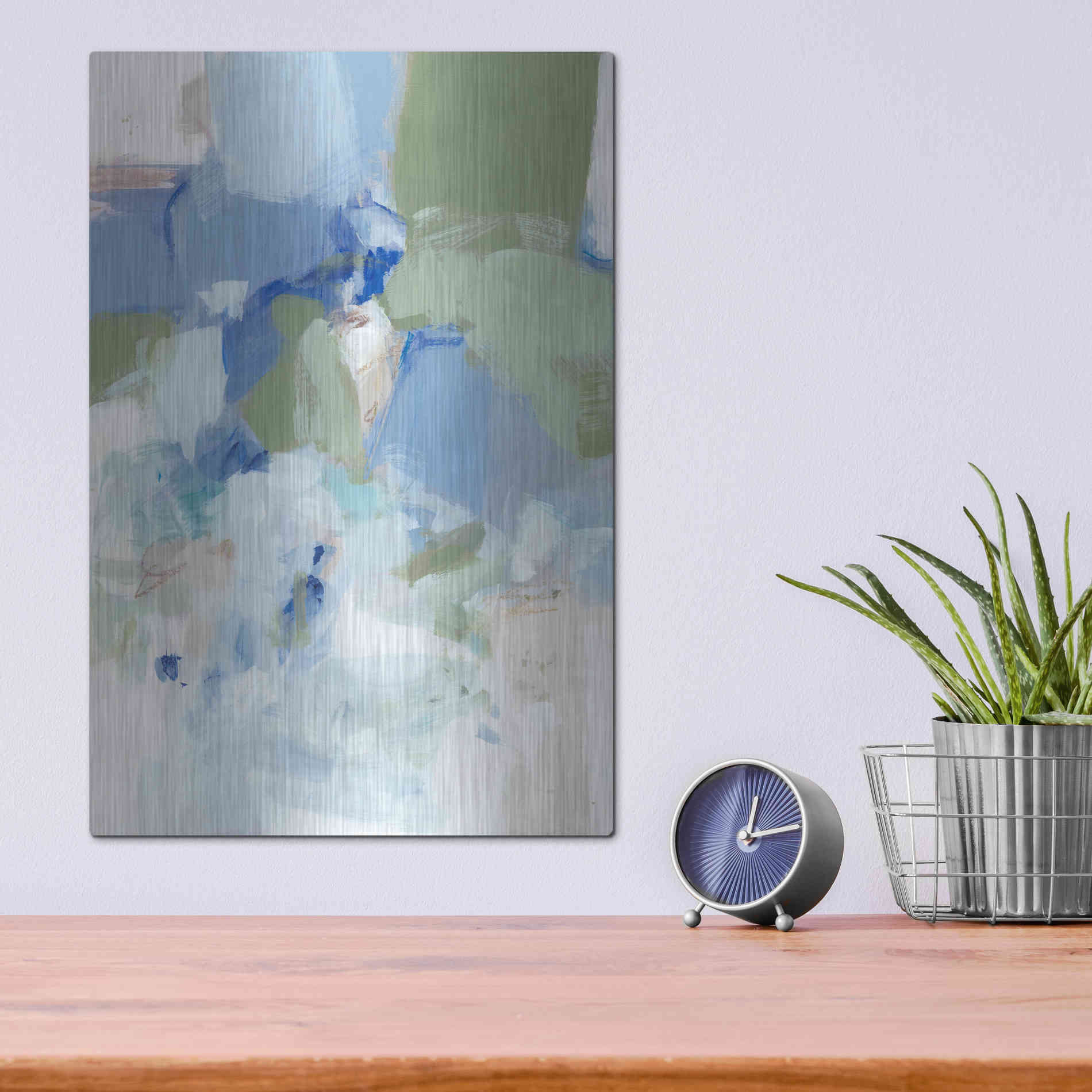 Luxe Metal Art 'After Hours II' by Christina Long, Metal Wall Art,12x16