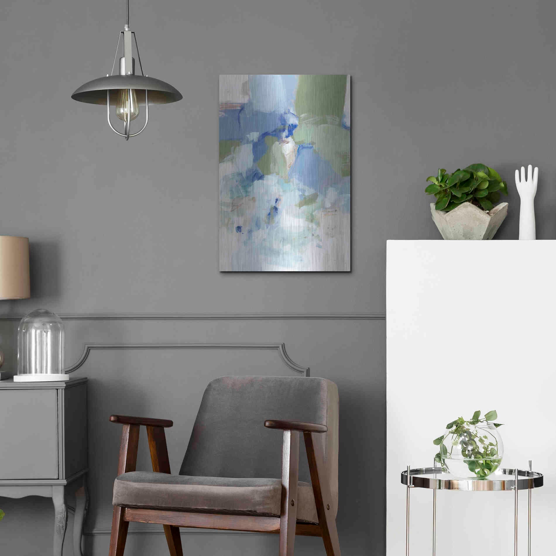 Luxe Metal Art 'After Hours II' by Christina Long, Metal Wall Art,16x24