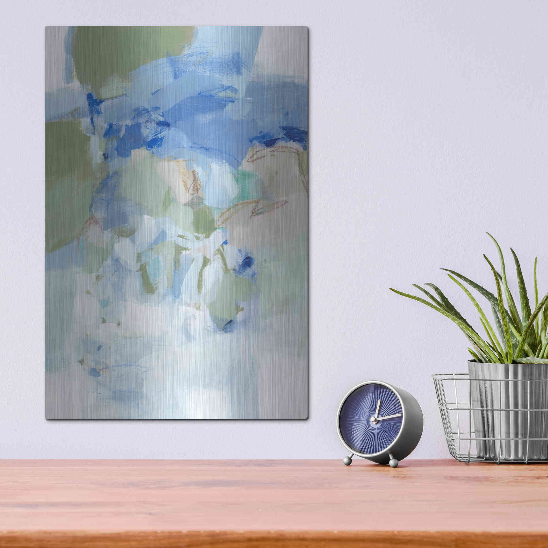 Luxe Metal Art 'After Hours I' by Christina Long, Metal Wall Art,12x16