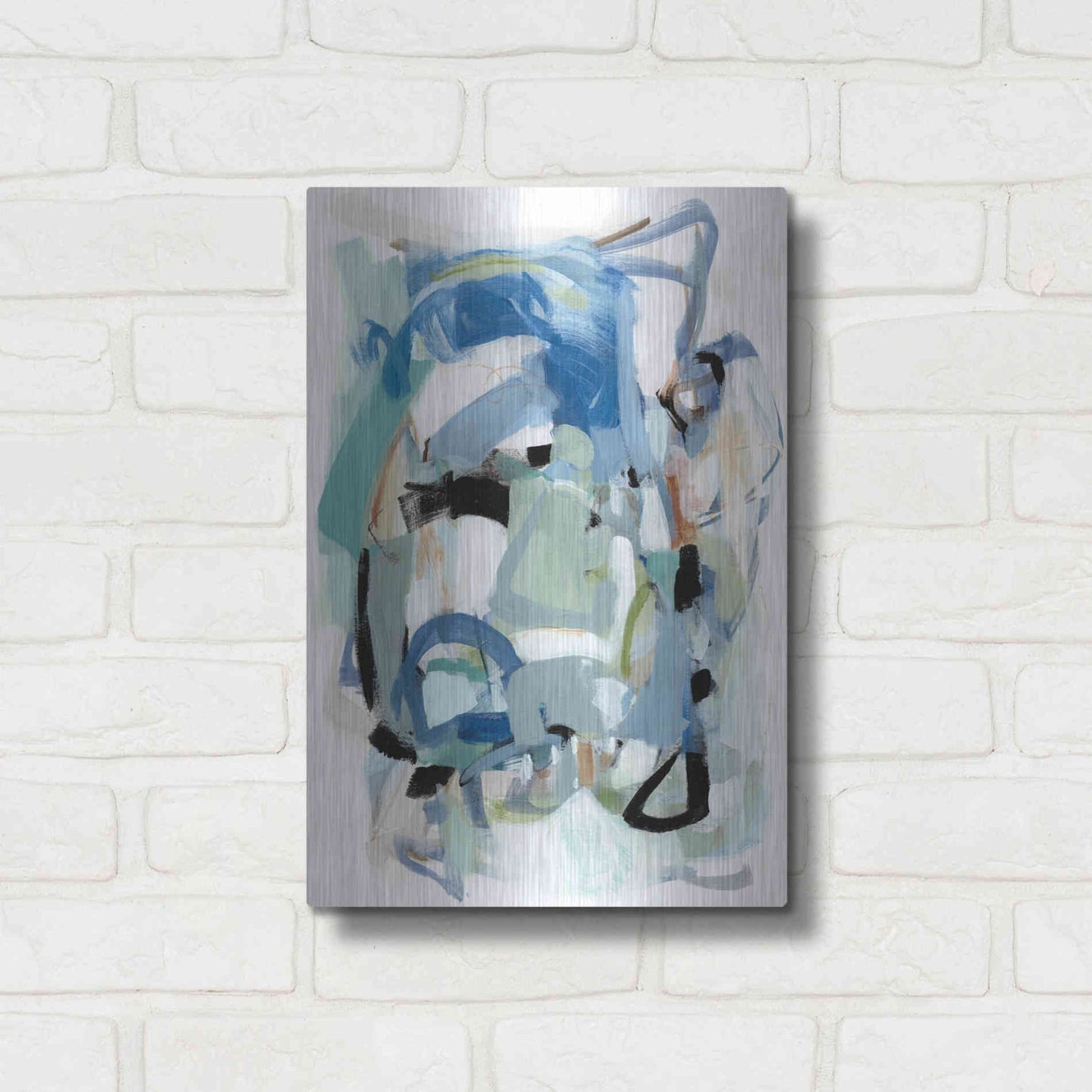 Luxe Metal Art 'Fall IV' by Christina Long, Metal Wall Art,12x16