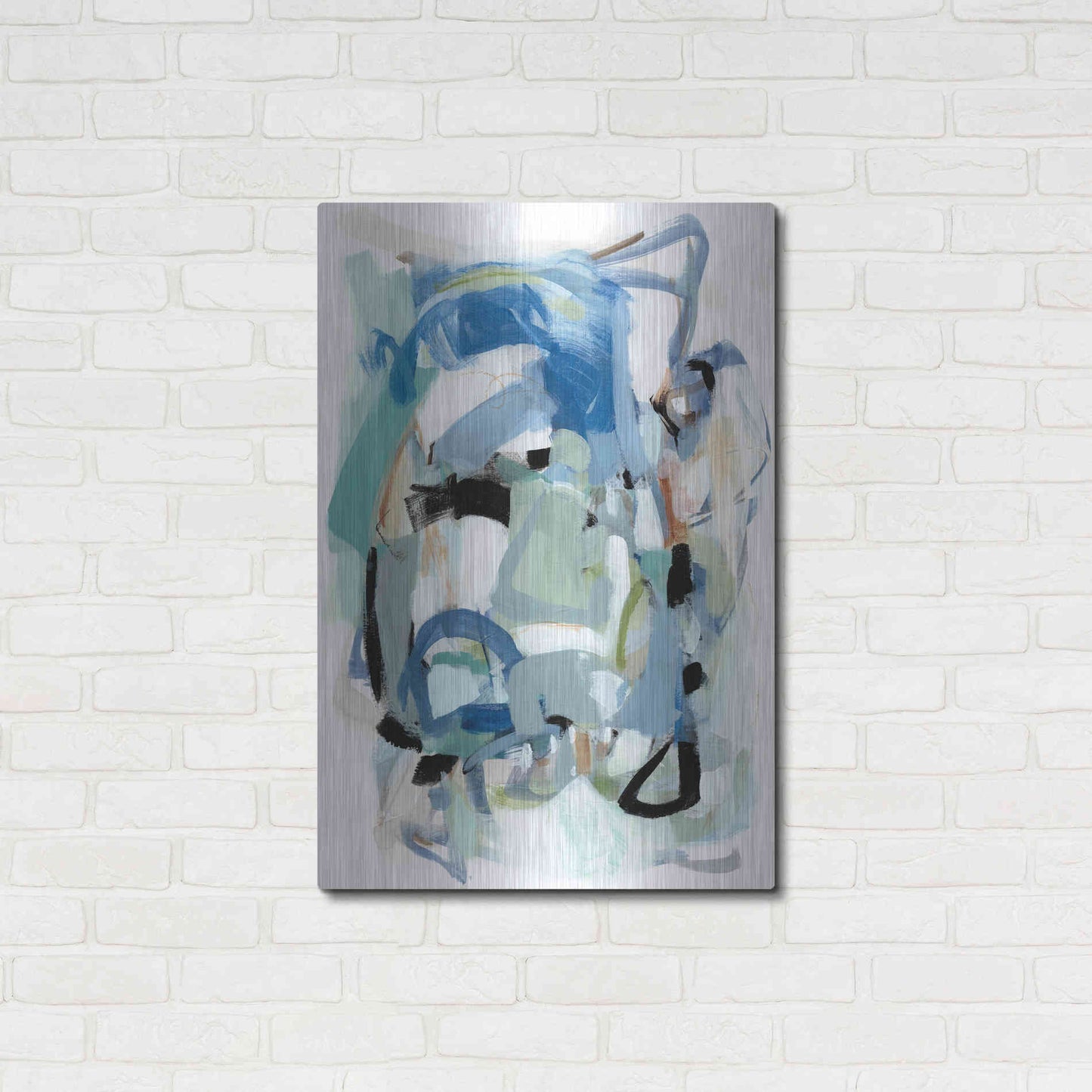 Luxe Metal Art 'Fall IV' by Christina Long, Metal Wall Art,24x36