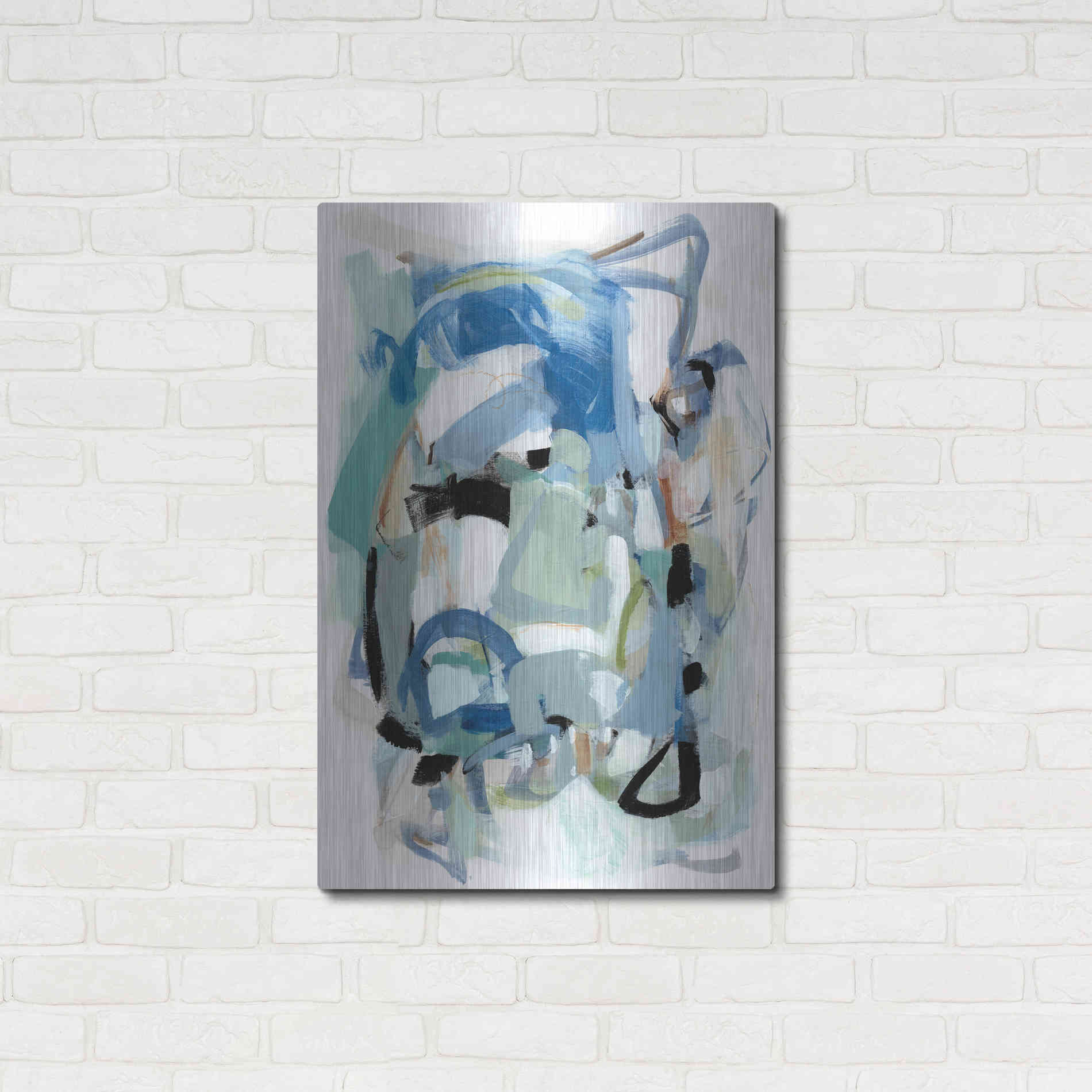 Luxe Metal Art 'Fall IV' by Christina Long, Metal Wall Art,24x36