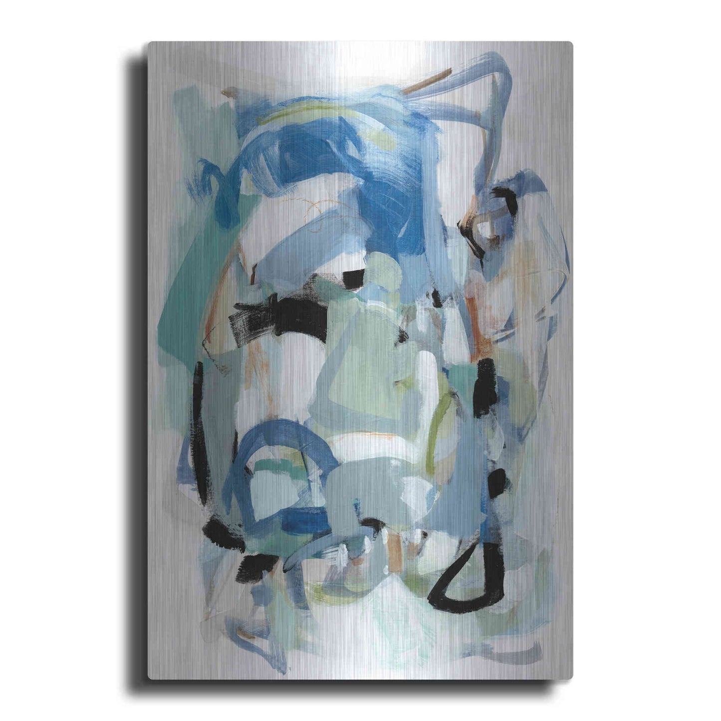 Luxe Metal Art 'Fall IV' by Christina Long, Metal Wall Art