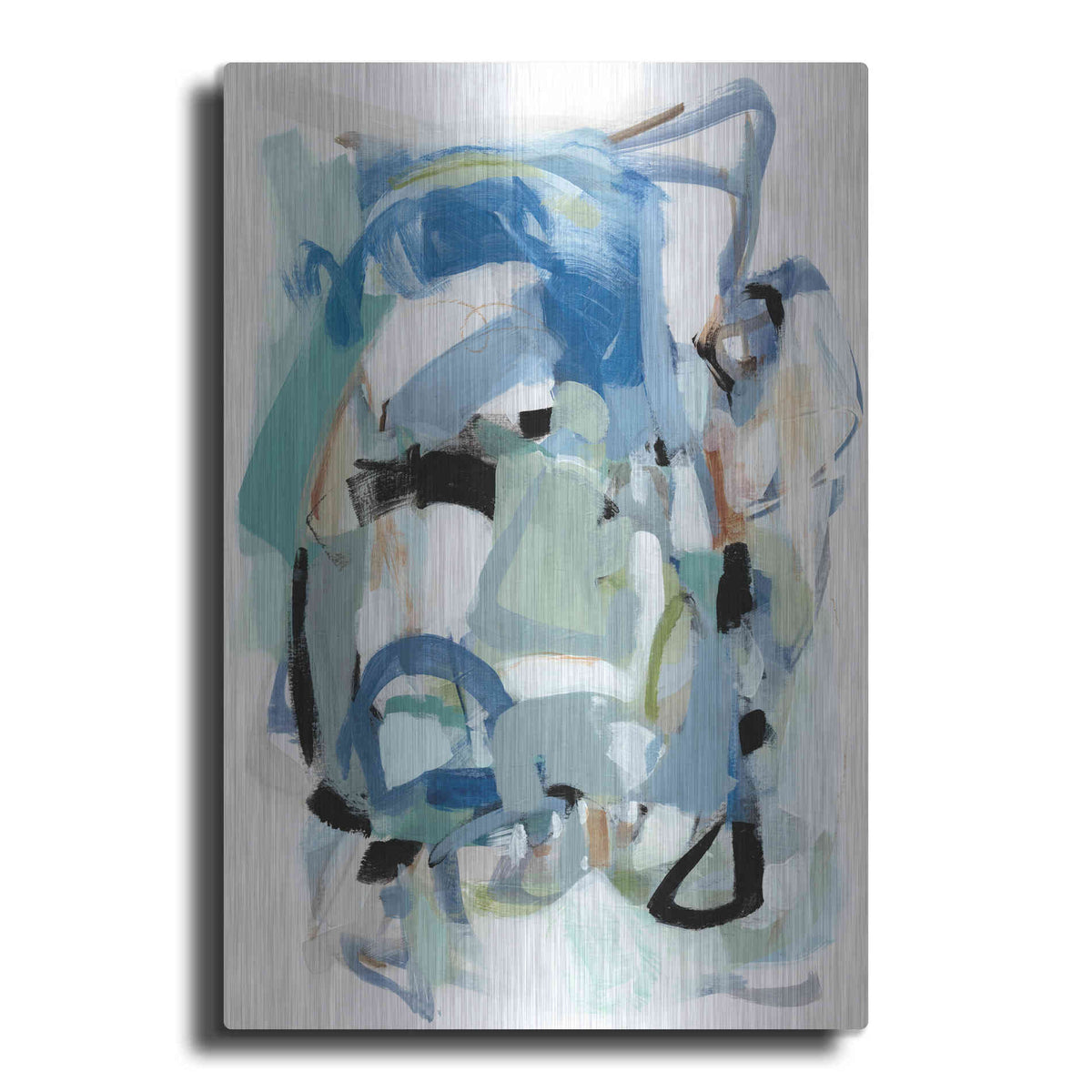 Luxe Metal Art 'Fall IV' by Christina Long, Metal Wall Art
