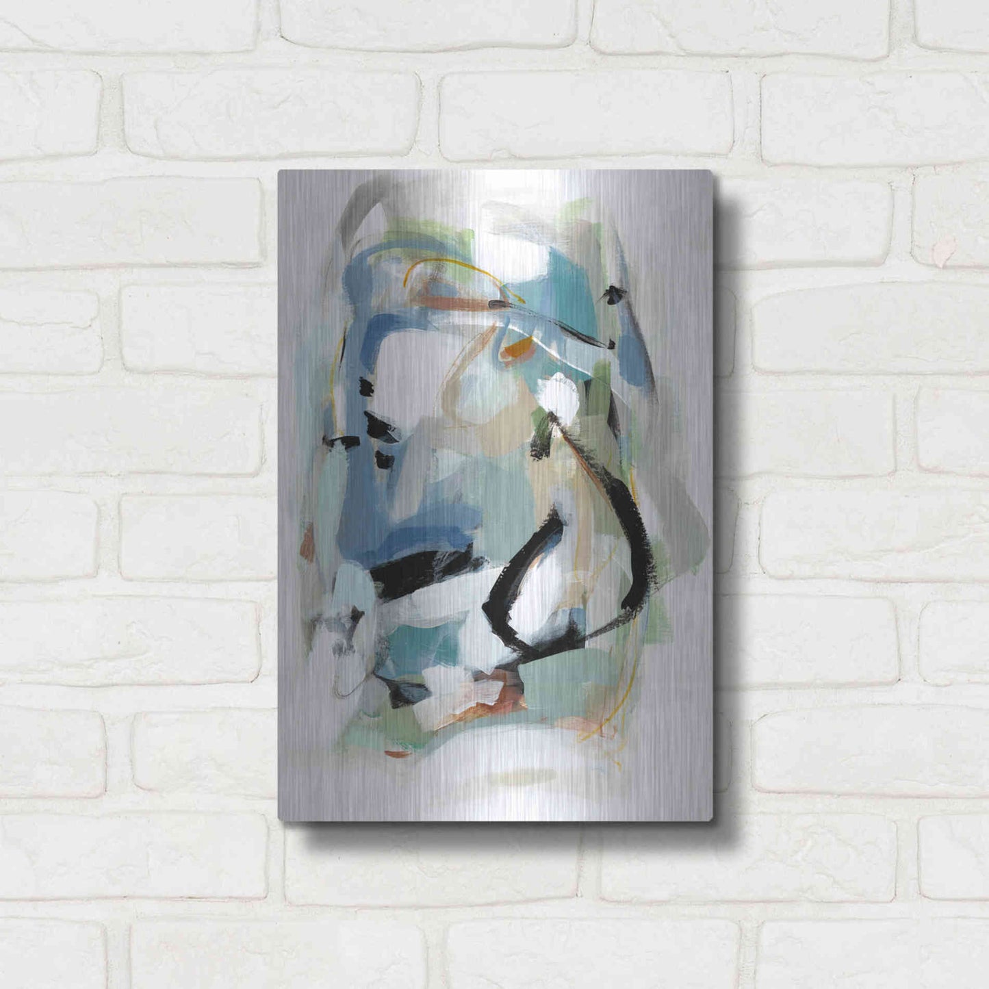 Luxe Metal Art 'Fall II' by Christina Long, Metal Wall Art,12x16