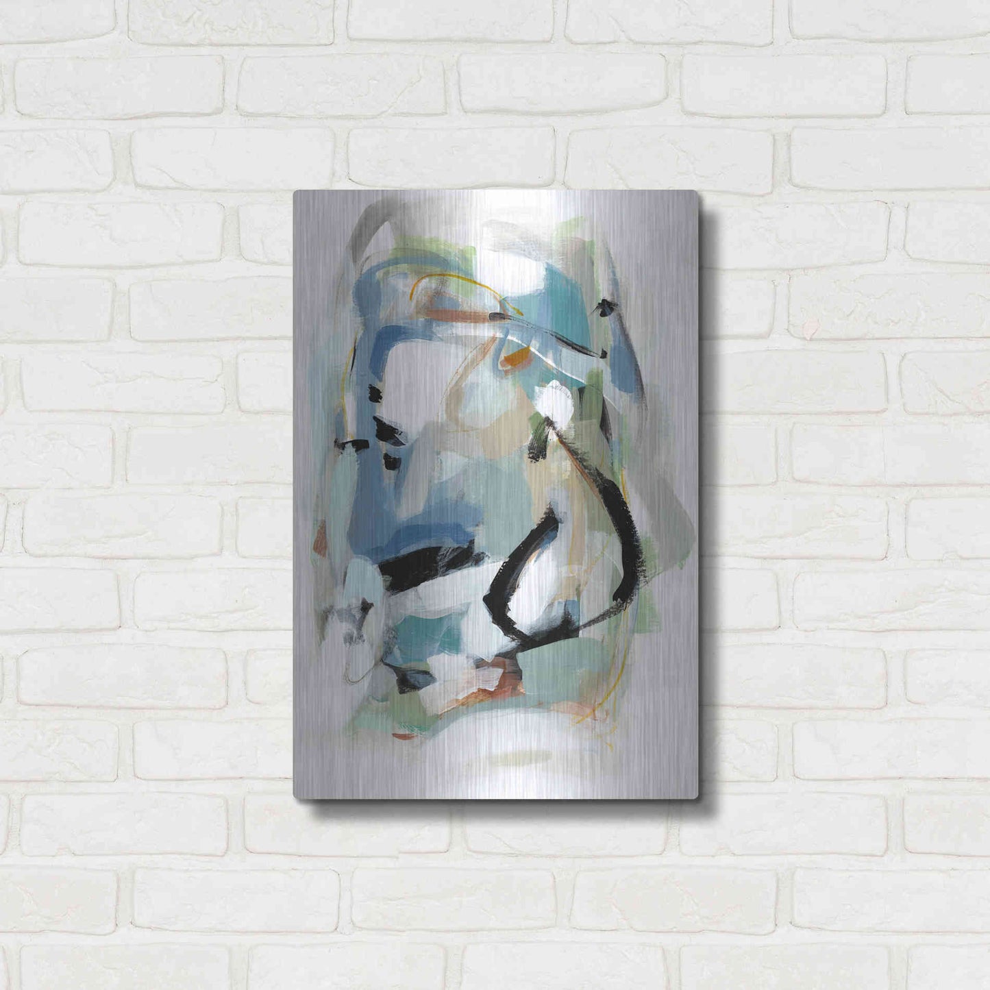 Luxe Metal Art 'Fall II' by Christina Long, Metal Wall Art,16x24