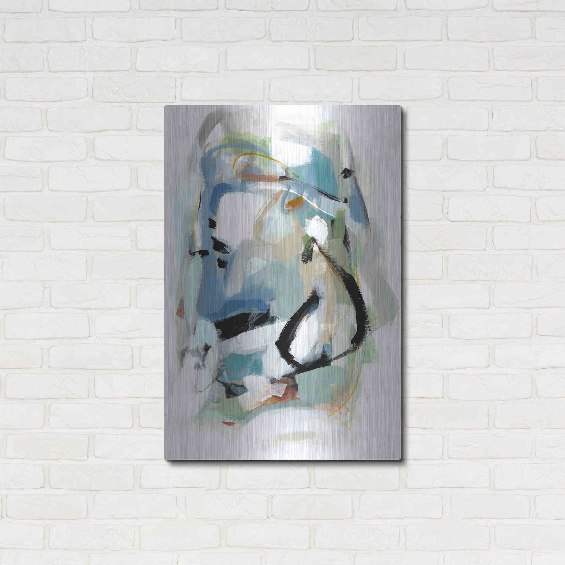 Luxe Metal Art 'Fall II' by Christina Long, Metal Wall Art,24x36