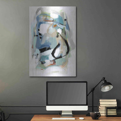 Luxe Metal Art 'Fall II' by Christina Long, Metal Wall Art,24x36