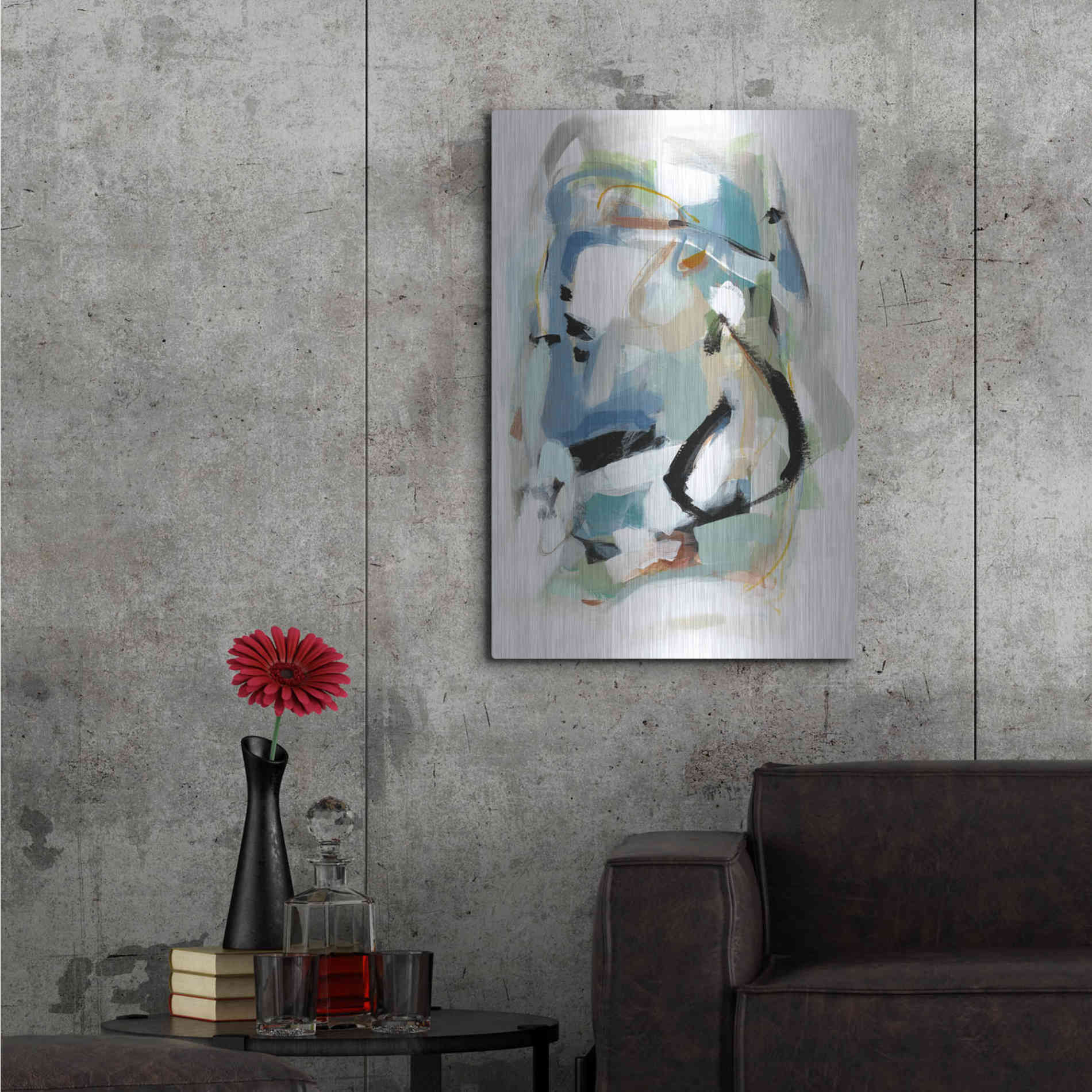 Luxe Metal Art 'Fall II' by Christina Long, Metal Wall Art,24x36