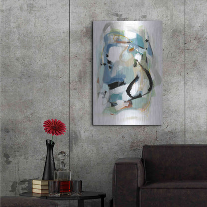 Luxe Metal Art 'Fall II' by Christina Long, Metal Wall Art,24x36