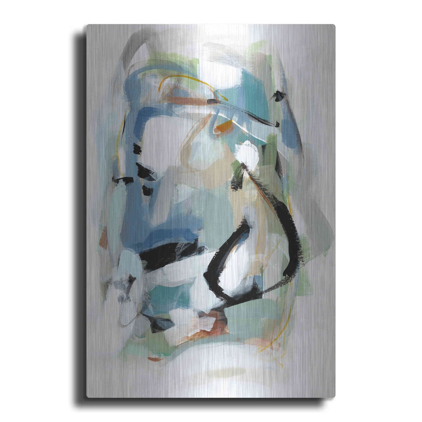 Luxe Metal Art 'Fall II' by Christina Long, Metal Wall Art