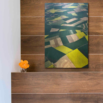 Luxe Metal Art 'Approaching Paris I' by Colby Chester, Metal Wall Art,12x16