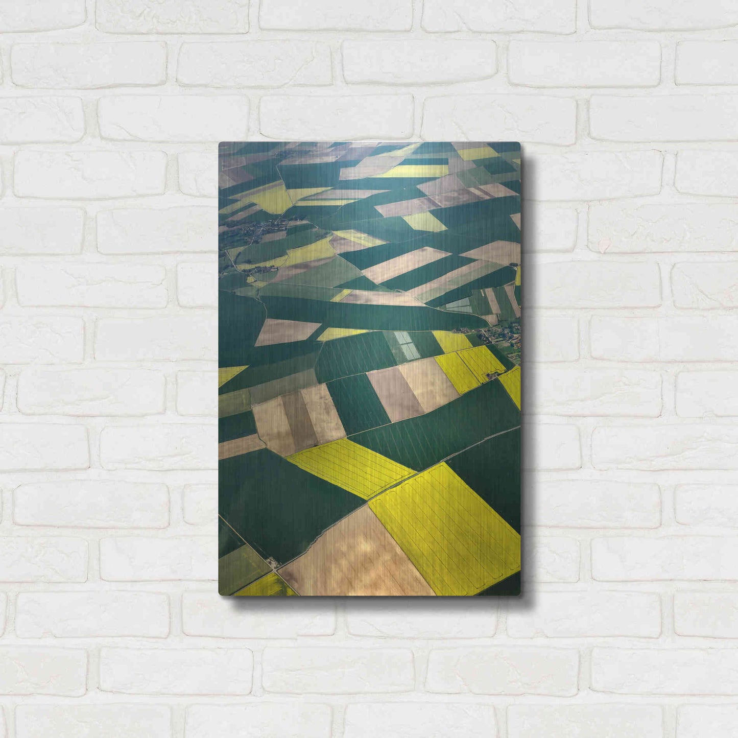 Luxe Metal Art 'Approaching Paris I' by Colby Chester, Metal Wall Art,16x24