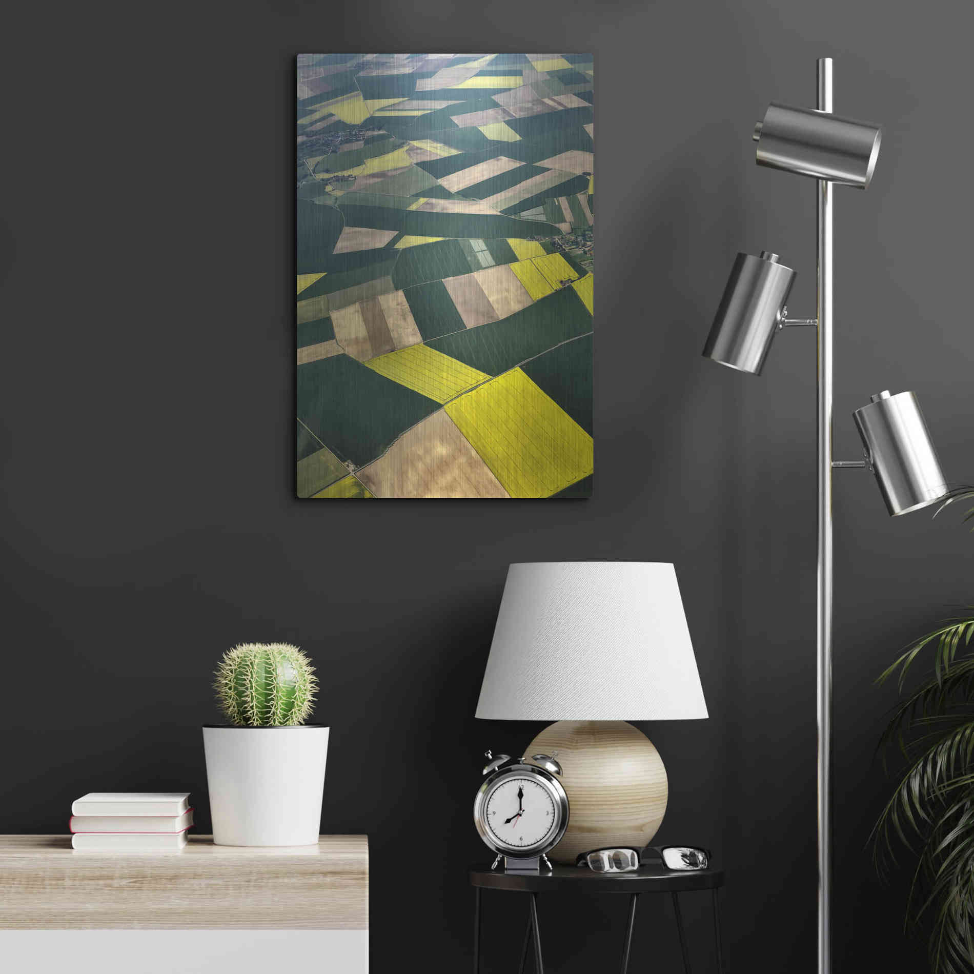 Luxe Metal Art 'Approaching Paris I' by Colby Chester, Metal Wall Art,16x24