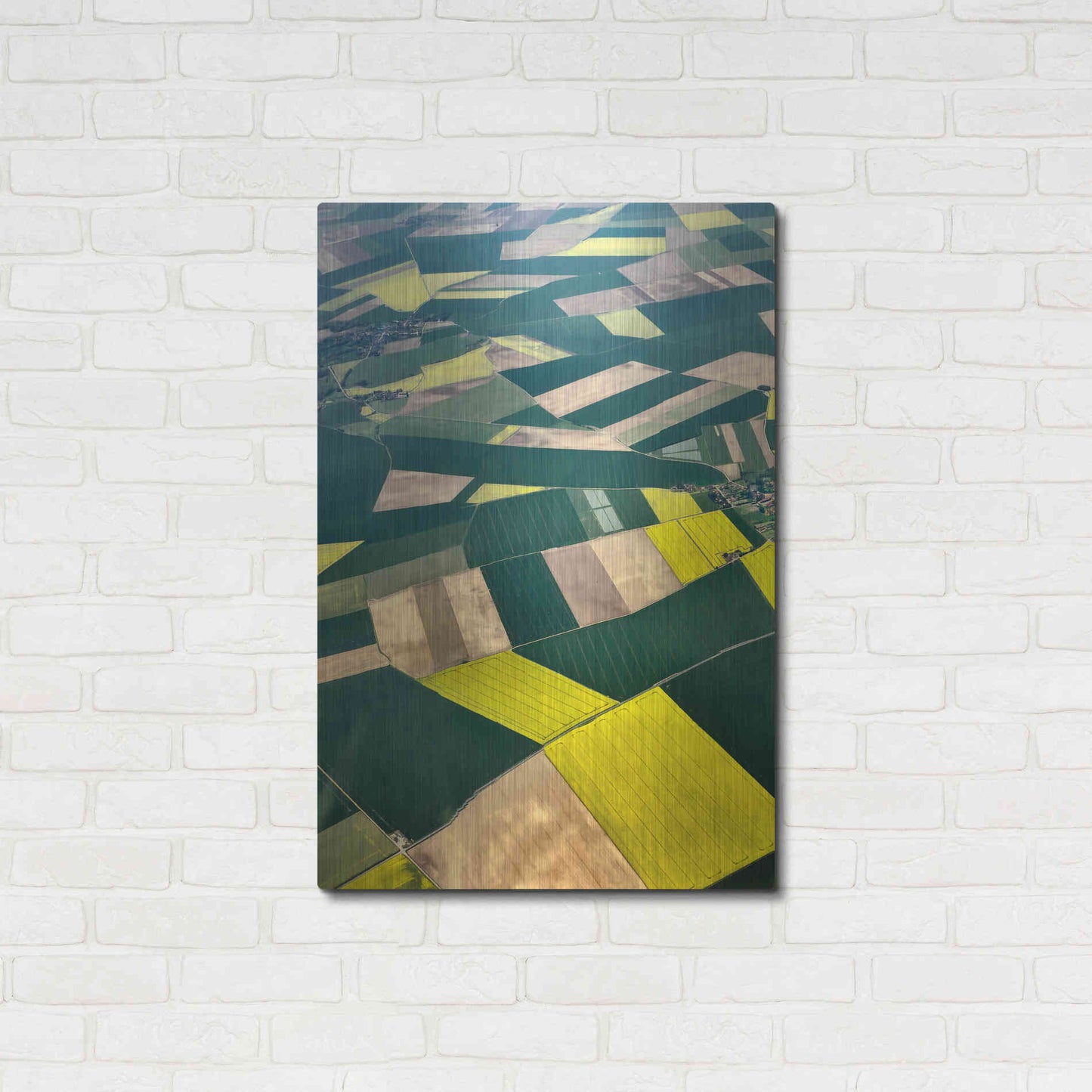 Luxe Metal Art 'Approaching Paris I' by Colby Chester, Metal Wall Art,24x36