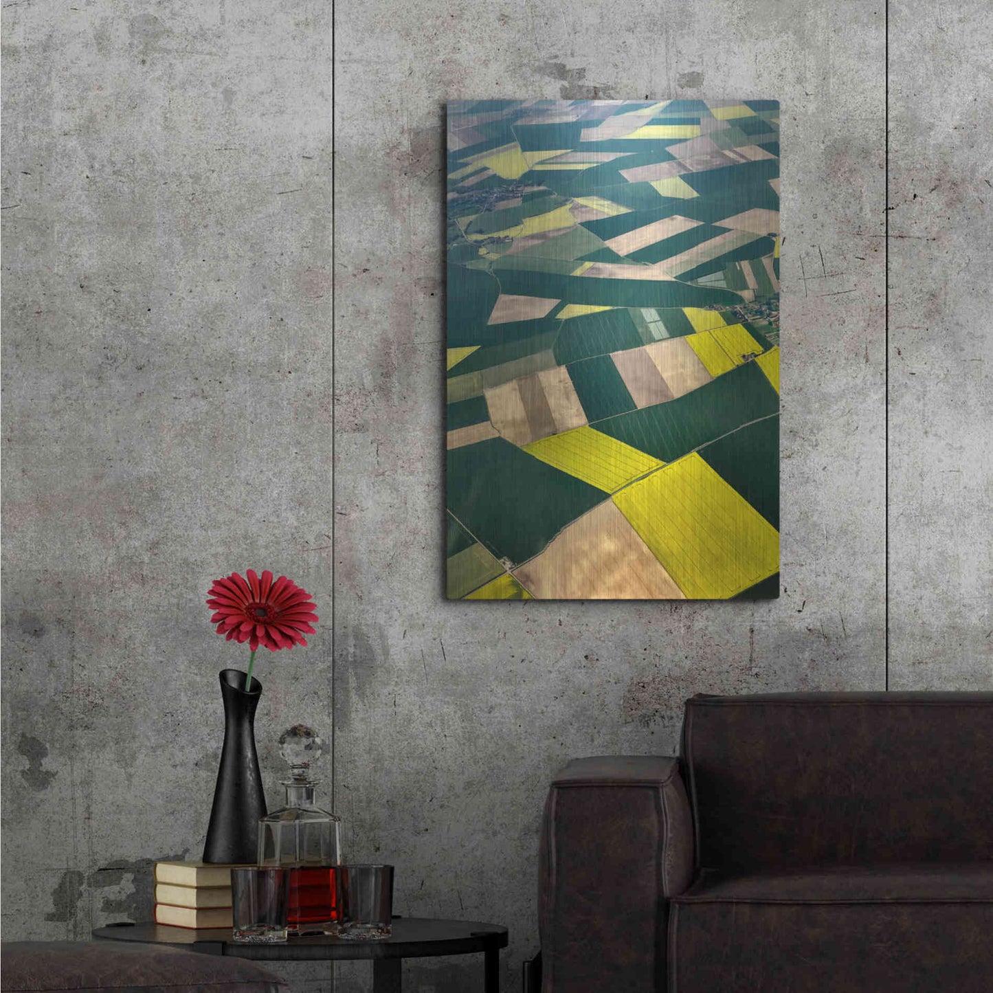 Luxe Metal Art 'Approaching Paris I' by Colby Chester, Metal Wall Art,24x36