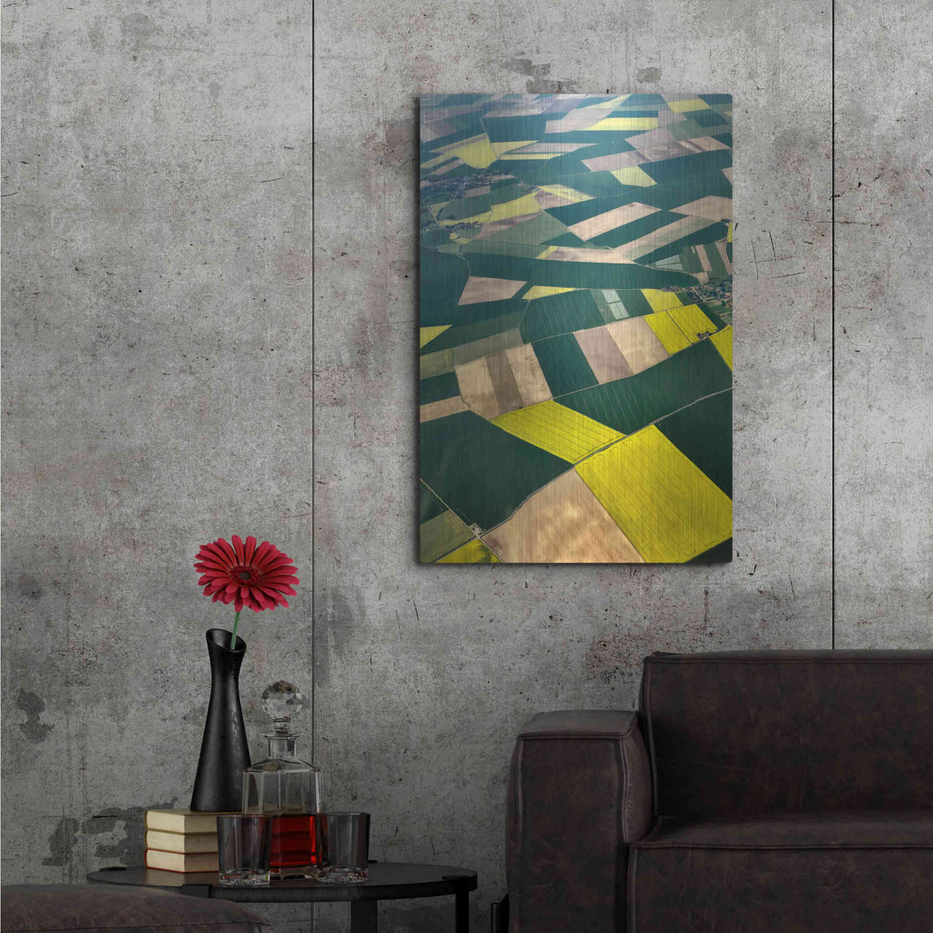 Luxe Metal Art 'Approaching Paris I' by Colby Chester, Metal Wall Art,24x36